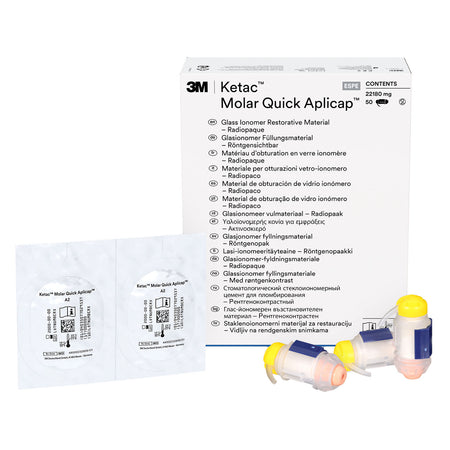 3M™ Ketac™ Molar Quick Aplicap™ Glasionomeer Restauratiemateriaal-Solventum-Sordent