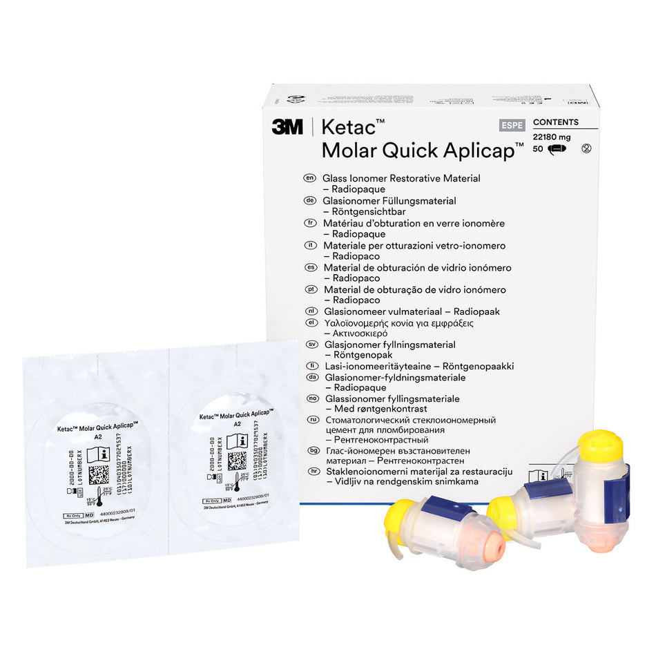 3M™ Ketac™ Molar Quick Aplicap™ Glasionomeer Restauratiemateriaal-Solventum-Sordent
