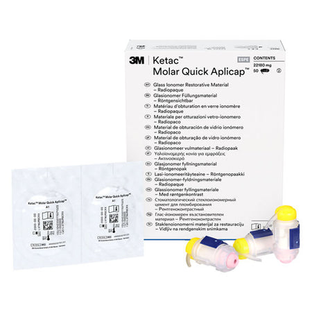 3M™ Ketac™ Molar Quick Aplicap™ Glasionomeer Restauratiemateriaal-Solventum-Refill A1 - 50 st.-Sordent