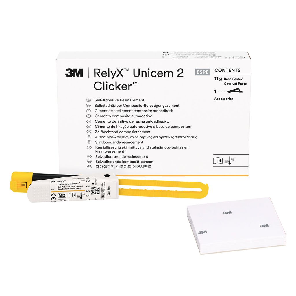 3M™ RelyX™ Unicem 2 Clicker™ Zelfhechtend Composietcement Refill A3 Opaak-Solventum-Sordent
