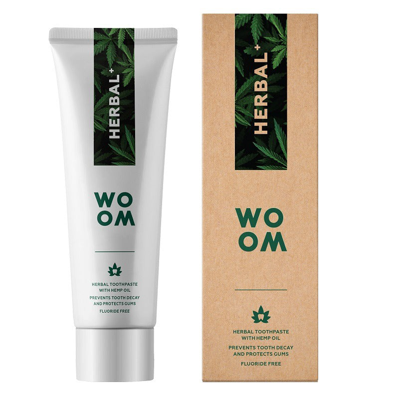 Woom Tandpasta - Herbal+ (75 mL)-Woom-Sordent