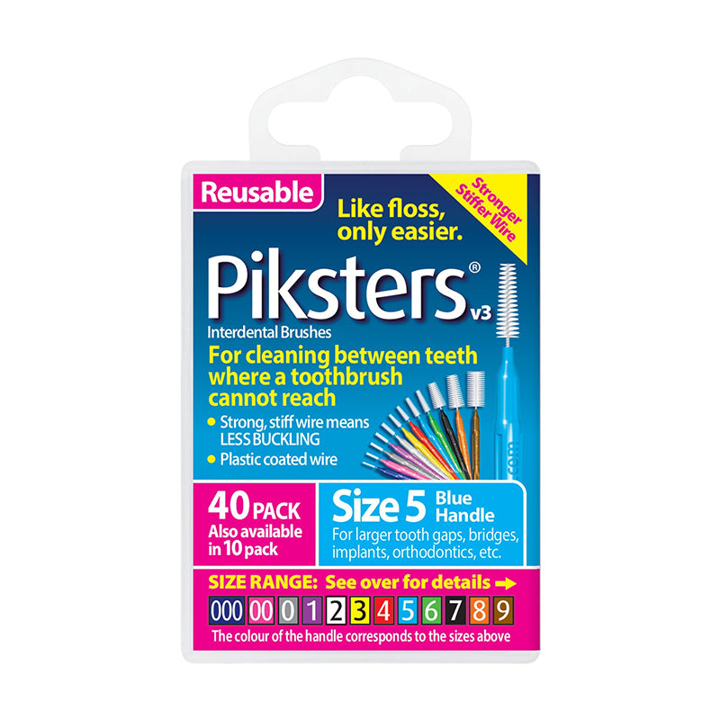 Piksters Ragers in Box - Div. Varianten (40 st.)-Piksters-Size 5 / Blauw Box-Sordent