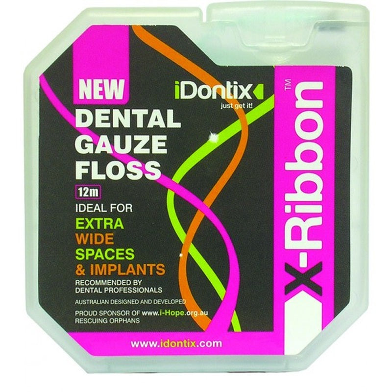 iDontix X-Ribbon Floss Lint Dental Gauze (12 m)-iDontix-Sordent