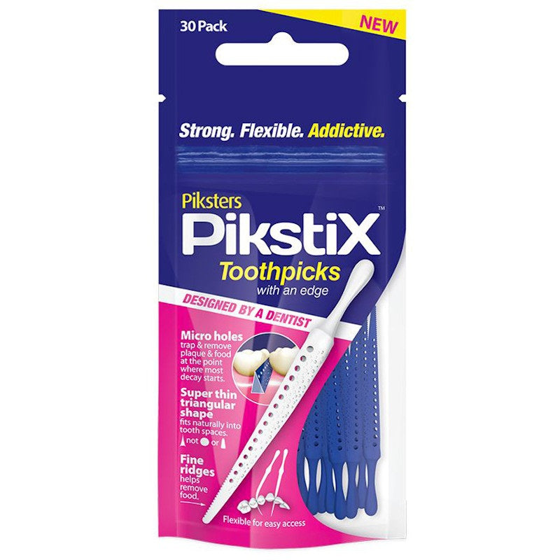 Piksters Pikstix™ Tandenstokers with Edge (30 st.)-Piksters-Sordent