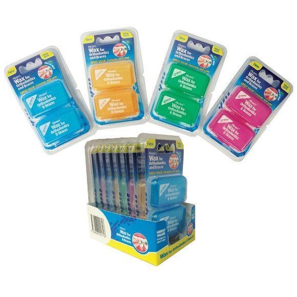 Piksters Orthodontic Wax Mint 2-Pack (2 x 5 st.)-Piksters-Sordent