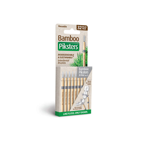 Piksters Bamboo Ragers - Div. Varianten (32 st.)-Piksters-Size 0 / X-Fijn Donkergrijs-Sordent