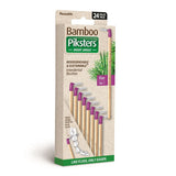 Piksters Bamboo Ragers Hoek - Div. Varianten (24 st.)-Piksters-Size 1 / Fijn Paars-Sordent