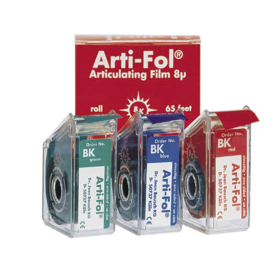 Bausch BK 20 Occlusiefilm Zwart 8μ - Enkelzijdig, 22mm Rol-Bausch-Sordent