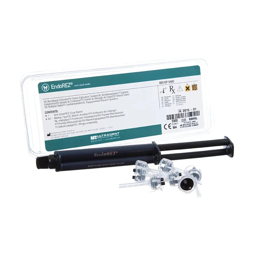 EndoREZ™ Wortelkanaalsealer Refill Kit - 20 Mengtips + Spuit-Ultradent-Sordent