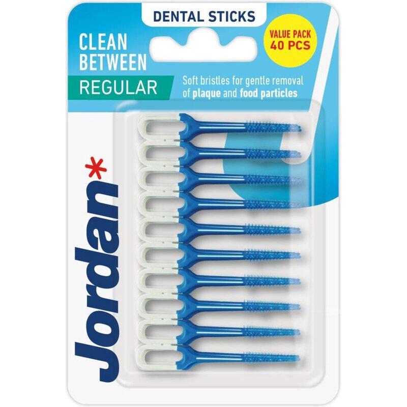 Jordan Clean Between Jordan Clean Between Dental Sticks - Regular (40 st.) – Sordent