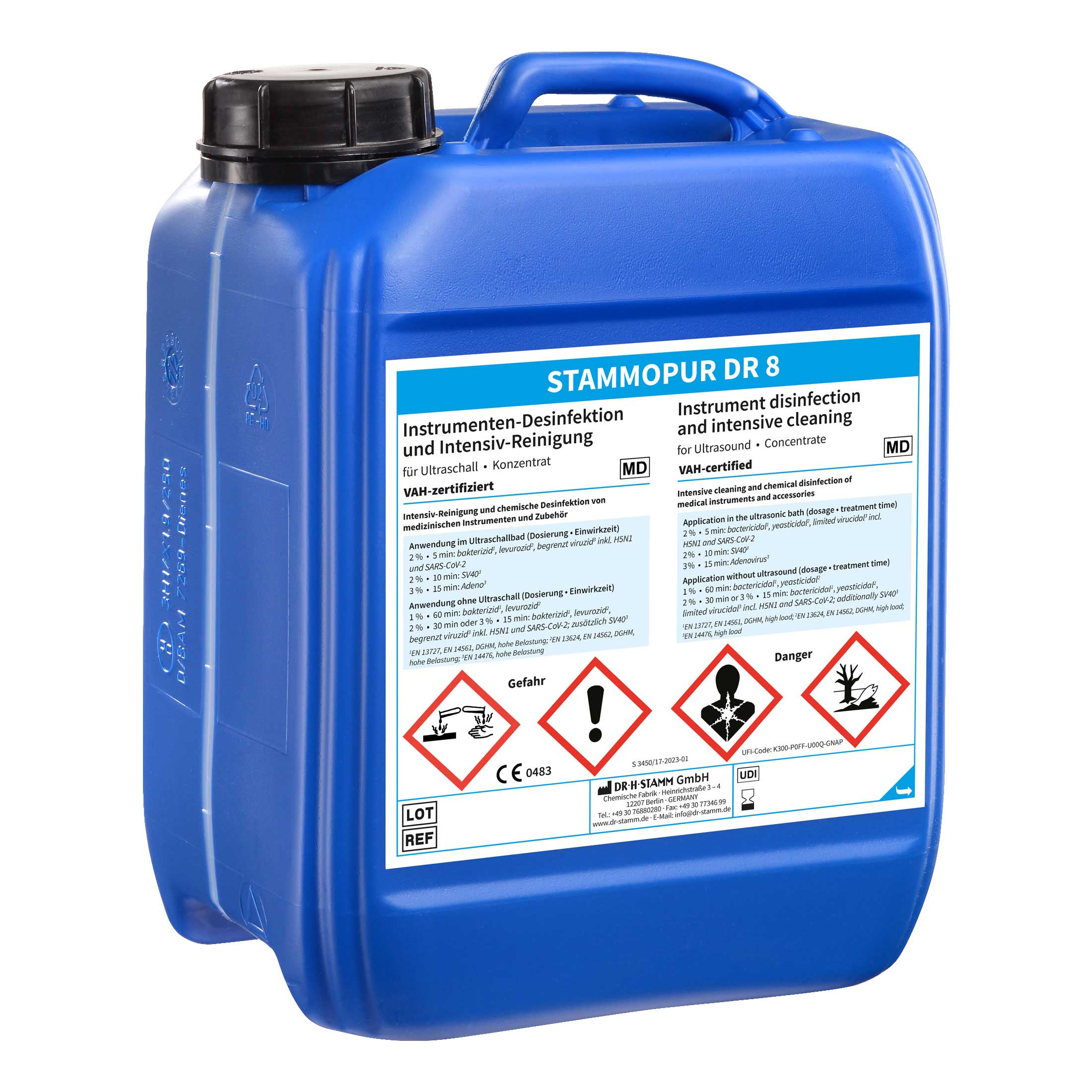 Bandelin Stammopur DR 8 - Instrumenten desinfectie - (5 L)-Bandelin-Sordent