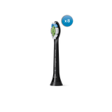 Sonicare Optimal White - Div. Kleuren Hx6068 (8 st.)-Sonicare-Zwart-Sordent