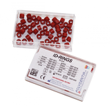 Polydentia ID-Rings 3mm Coderingsringen instrumenten (50 st.)-Polydentia-Rood-Sordent
