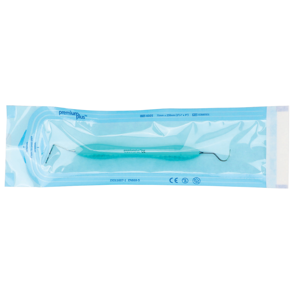 Premium Plus Sterilisatiezakken - Self-Sealing - Triple Adhesive - Div. maten-Premium Plus-6005 - 70 x 230mm-Sordent