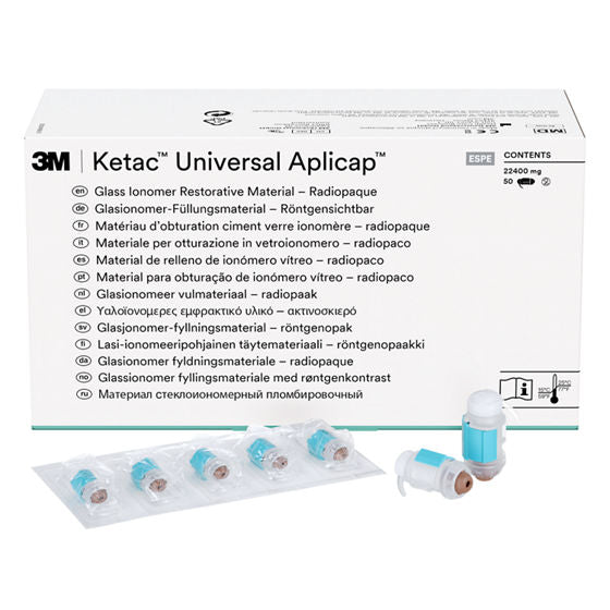 3M™ Ketac™ Universal Aplicap™ Glasionomeer Restauratiemateriaal-Solventum-Refill A3-Sordent