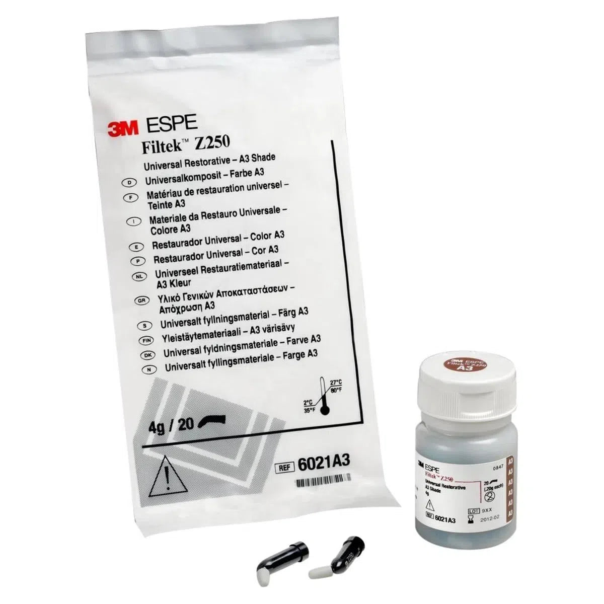 3M™ Filtek™ Z250 Universeel Composiet Capsules Navul (20 x 0,2 g)-Solventum-Sordent