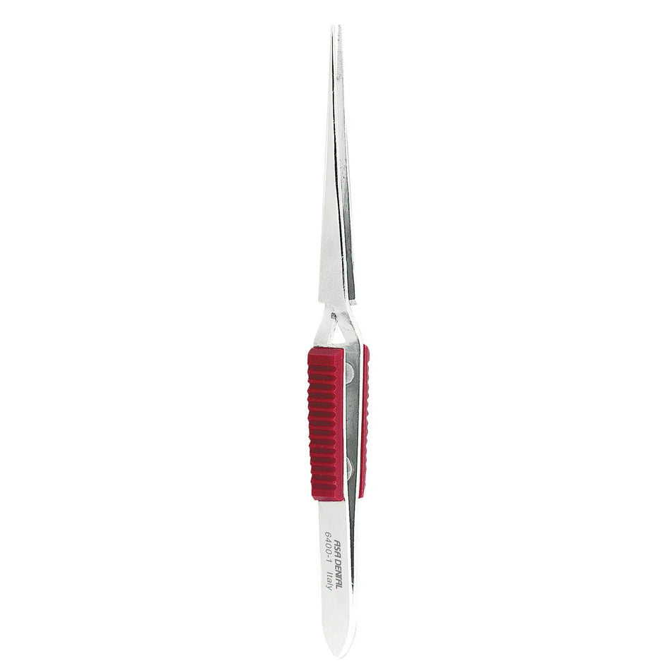Asa Dental Laboratoriumpincet Rood handvat #1 Recht (16,5 cm)-Instrumenten-Asa Dental S.p.A-Sordent