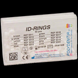 Polydentia ID-Rings 3mm Coderingsringen instrumenten (50 st.)-Polydentia-Wit-Sordent