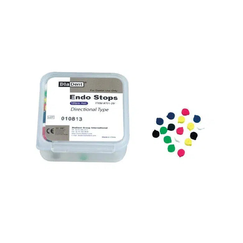 Endo Stops Directional - Kleurige Stoppen (120 stuks)-DiaDent-Sordent