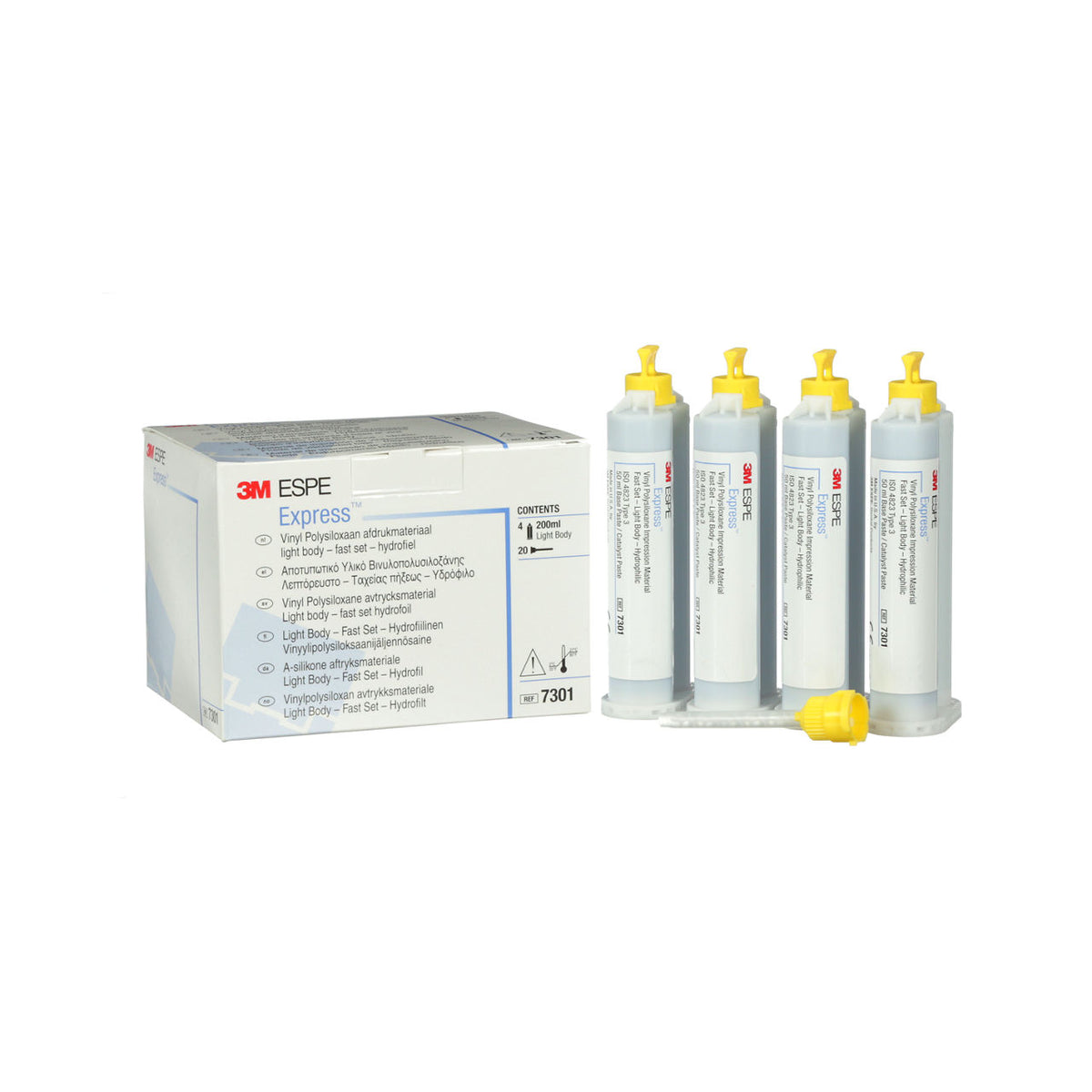 3M™ Express™ Light Body Quick VPS Afdrukmateriaal Refill Blauw-Solventum-Sordent