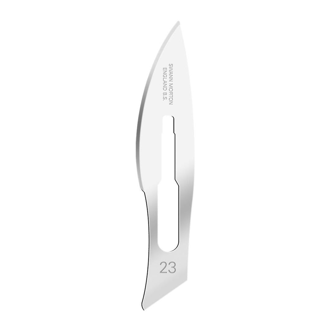 Swann-Morton CS Scalpel Mesjes Steriel Nr. 10-23 (100 st.)-Swann-Morton-Nr. 23-Sordent