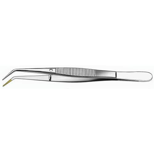 Carl Martin Pincet / Tweezers met diamanten tips #708 (15 cm)-Carl Martin-Sordent