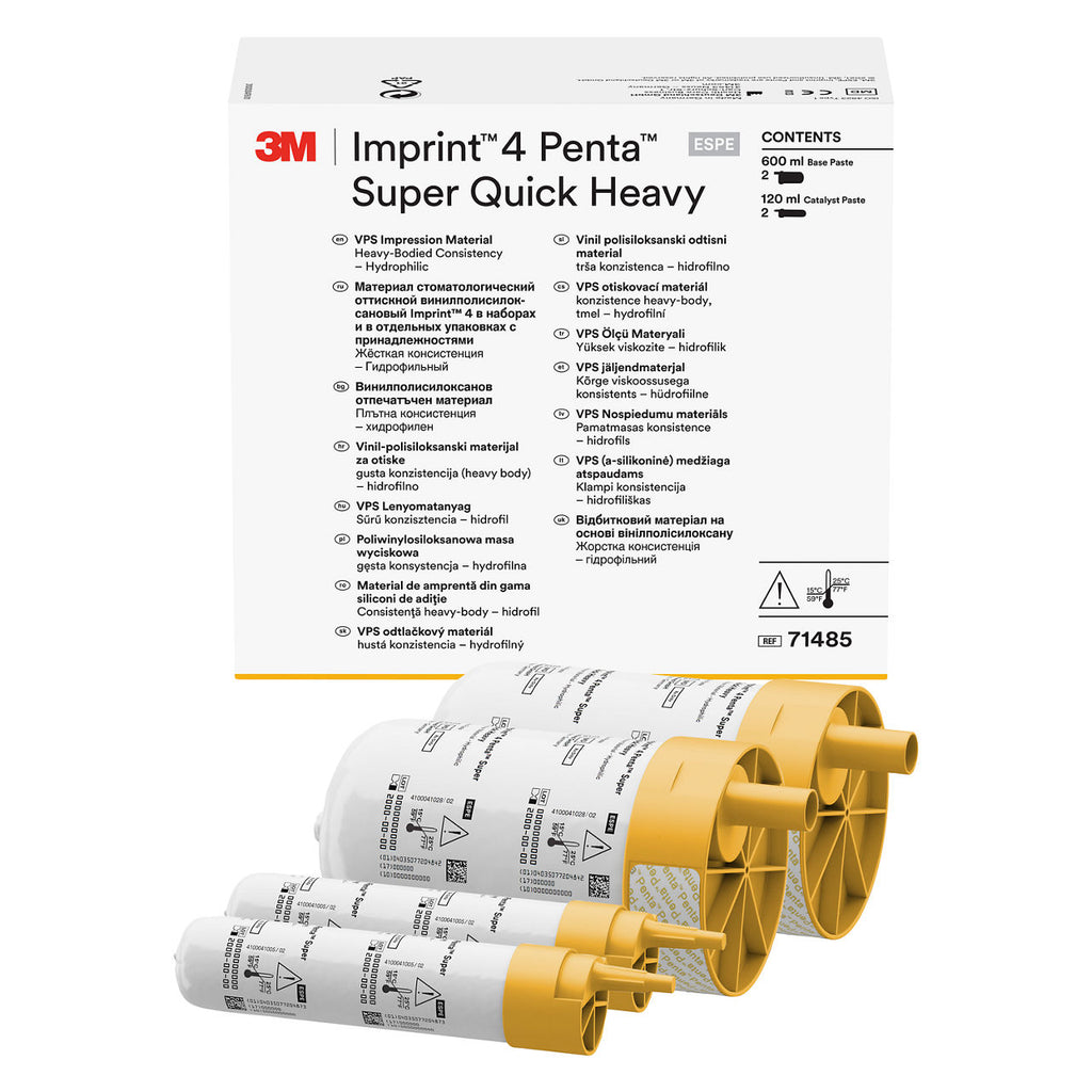 3M™ Imprint™ 4 Penta™ Super Quick Heavy VPS Afdrukmateriaal Refill-Solventum-Sordent