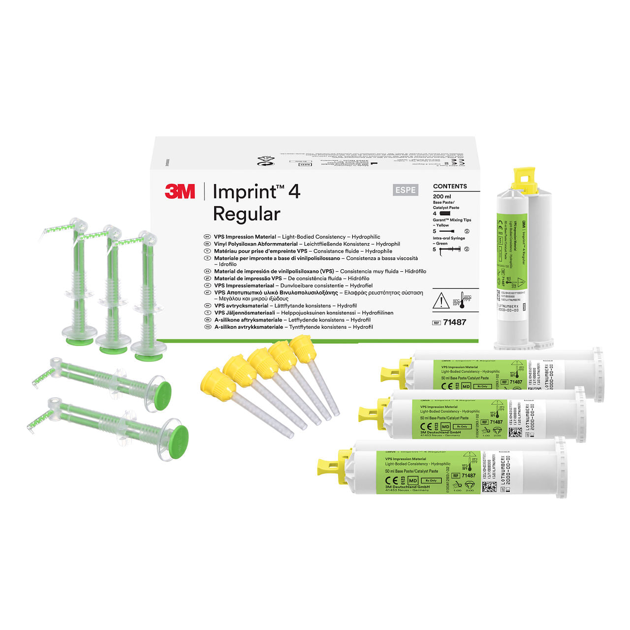 3M™ Imprint™ 4 Regular VPS Afdrukmateriaal Refill-Solventum-Sordent