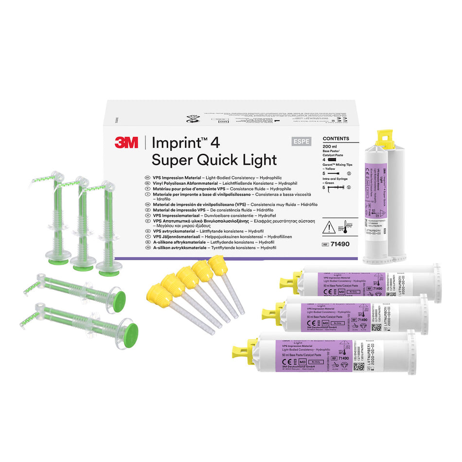3M™ Imprint™ 4 Super Quick Light VPS Afdrukmateriaal Refill-Solventum-Sordent