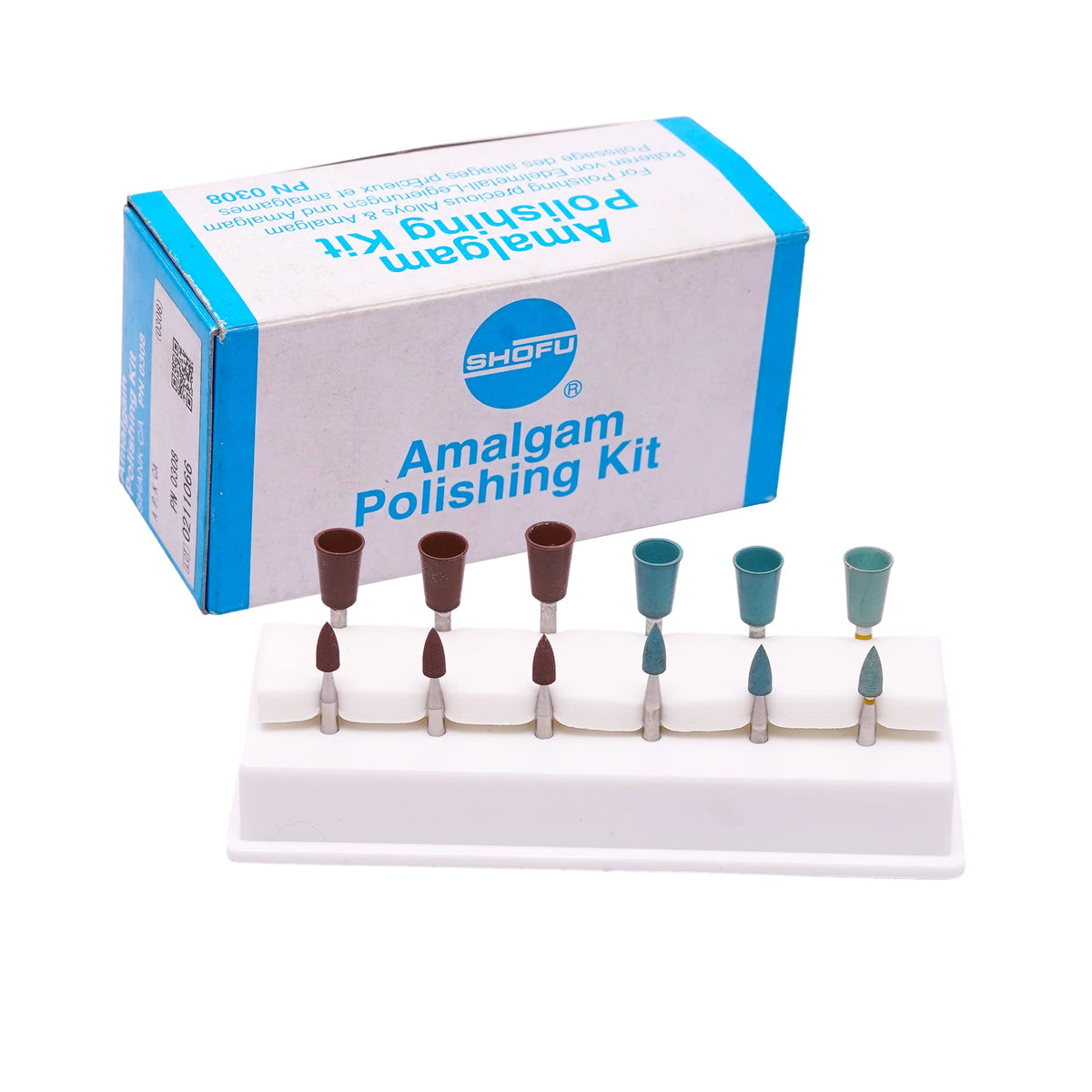 Shofu Amalgam Polishing FG Kit (Amalgaam Polijst FG Set)-Shofu-Sordent