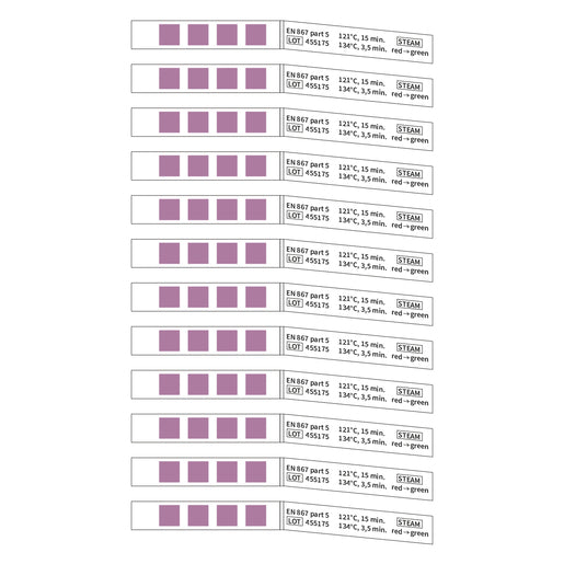 PURE Helix Test kit indicatorstrips voor Autoclaven (250 strips)