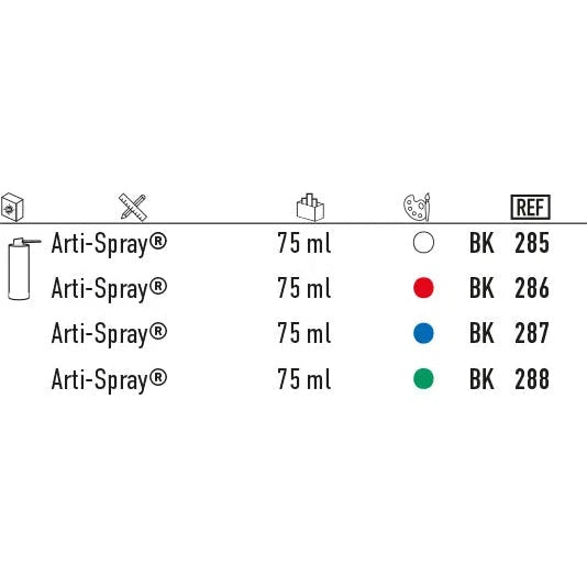 Bausch Arti-Spray Occlusie Testspray - Precisie Kleur - (75 ml)-Bausch-Sordent