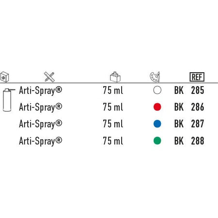 Bausch Arti-Spray Occlusie Testspray - Precisie Kleur - (75 ml)-Bausch-Sordent