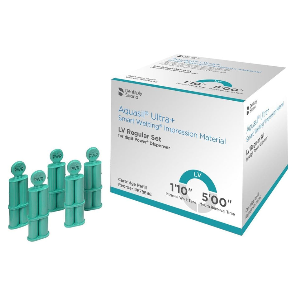 Dentsply Aquasil Ultra+ Lv Digit Power Cartridge Regular Set-Dentsply Sirona-Sordent