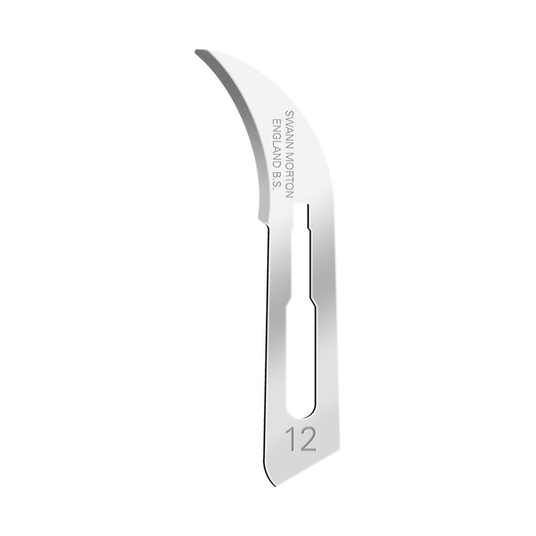 Swann-Morton CS Scalpel Mesjes Steriel Nr. 10-23 (100 st.)-Swann-Morton-Nr. 12-Sordent