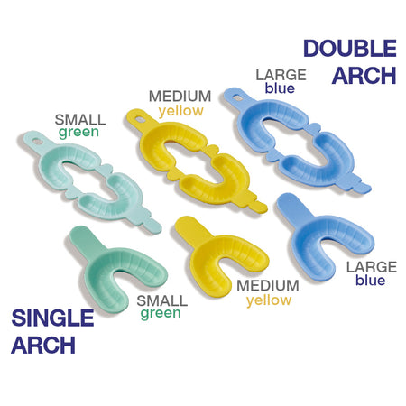 Premium Plus Fluoride Trays - Dubbel / Enkel - Diverse maten-Premium Plus-Sordent