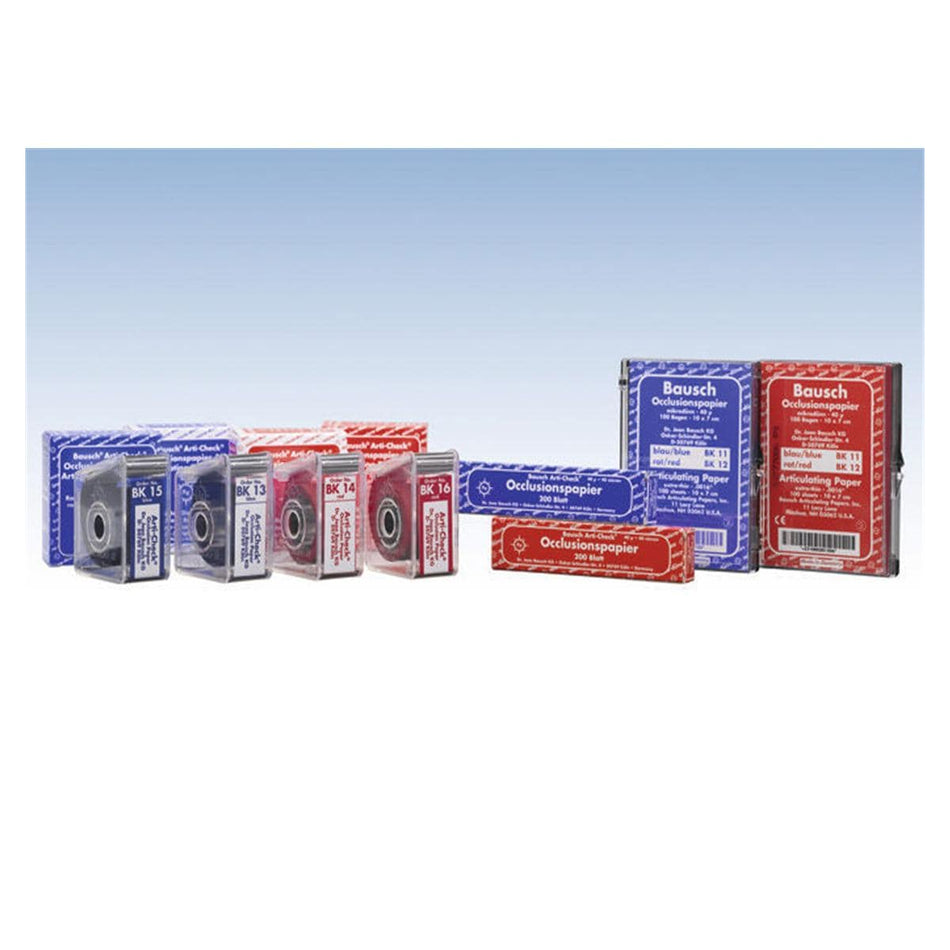 Bausch BK 09 Arti-Check Blauw Boekje - Occlusie- en Articulatiecontrole-Bausch-Sordent