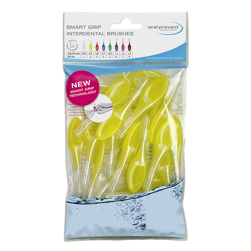 Oral Prevent Smart Grip Ragers Navulzak Geel 0.5 mm (25 st.)-Oral Prevent-Sordent