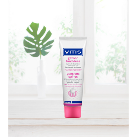 Vitis® Gezond Tandvlees Tandpasta - Anti-plaque werking (75 mL)-Dentaid-Sordent
