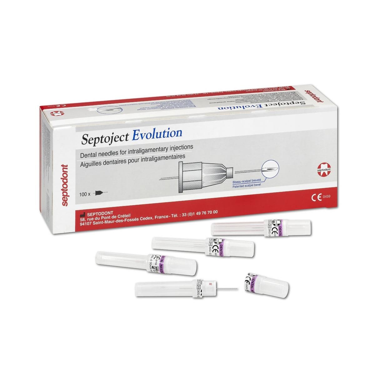 Septodont Septoject Evolution 27G – Scalpelvormige Naald-Septodont-Sordent