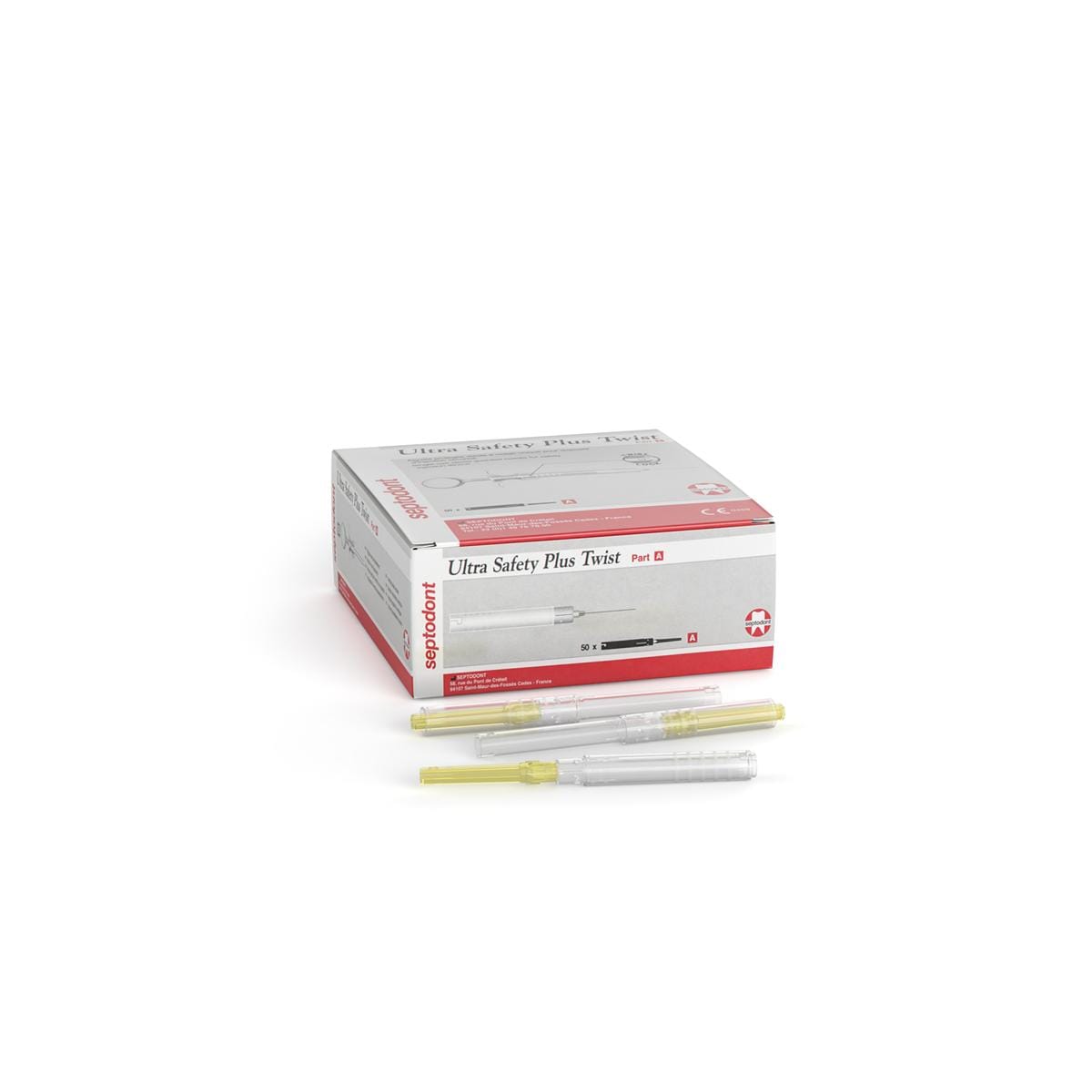 Septodont Ultra Safety Plus Twist 30G12 Paars – Injectiesysteem-Septodont-Sordent