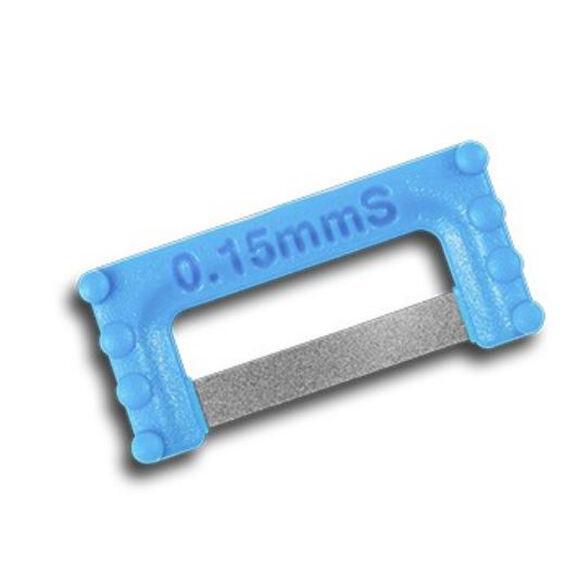 ContacEZ IPR Plus Widener Strip System Single Sided M/C 0.15 mm Cyaan (8 st.)-ContacEZ-Sordent