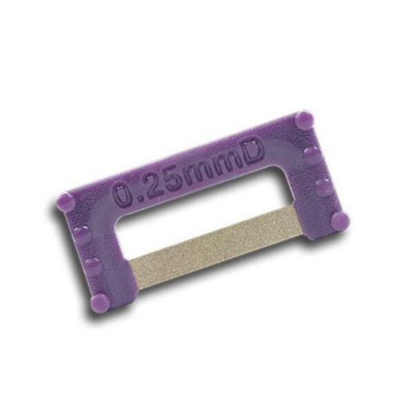 ContacEZ IPR Plus Widener Strip System Double Sided Coarse 0.25 mm Paars (8 st.)-ContacEZ-Sordent