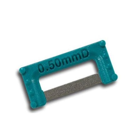 ContacEZ IPR Plus Widener Strip System Double Sided Coarse 0.50 mm Teal (8 st.)-ContacEZ-Sordent
