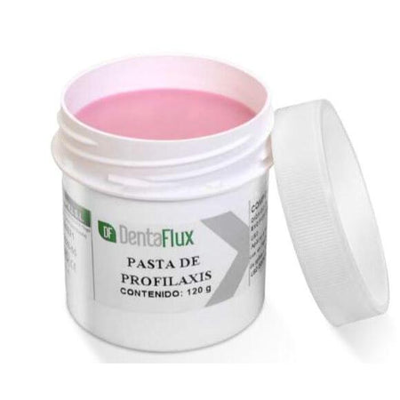 Dentaflux Prophylaxis Polijstpasta Pot - Aardbei/Mint Medium Gritt (120 g)-Dentaflux-Sordent