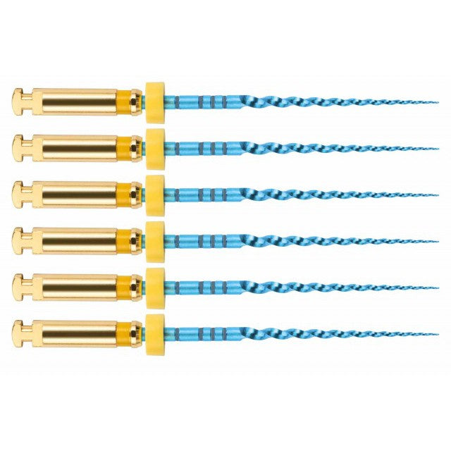 NIC® V-Blue File - 31 mm R50 - Geel - Reciprocerende Vijlen - (6 st.)-NIC Dental-Sordent