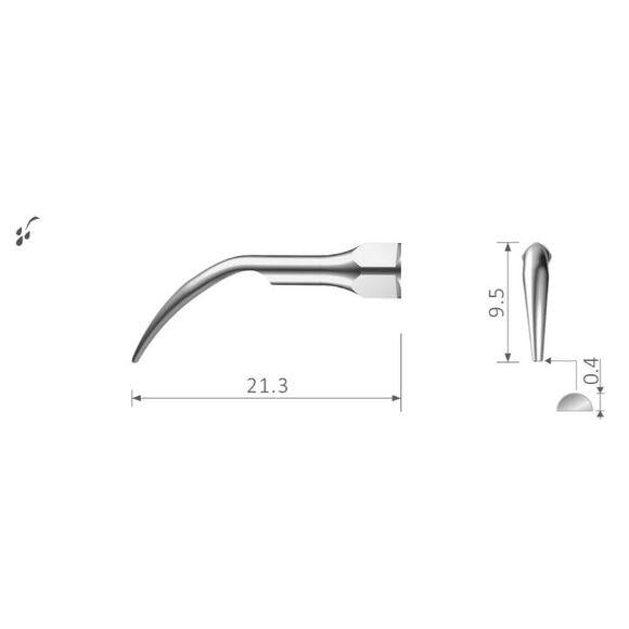 Xpedent Scaler Tip voor EMS - Div. Maten-Xpedent-G1-Sordent
