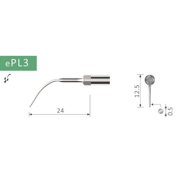 Xpedent Scaler Tip voor EMS - Div. Maten-Xpedent-Epl3-Sordent