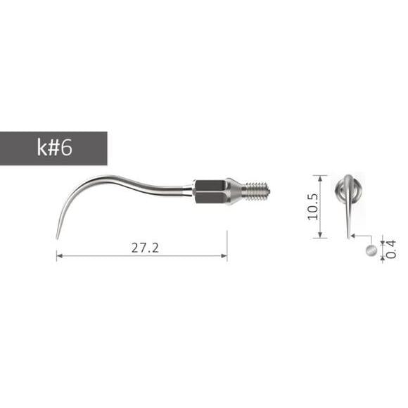 Xpedent Scaler Tip voor Kavo Sonicflex - Div. Maten-Xpedent-K#6-Sordent