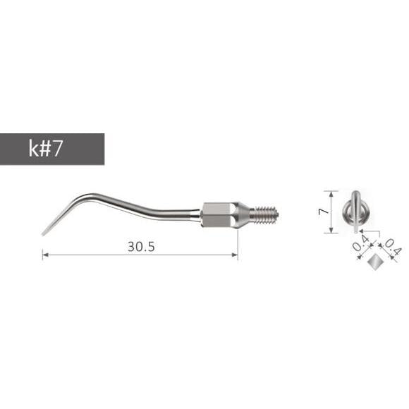 Xpedent Scaler Tip voor Kavo Sonicflex - Div. Maten-Xpedent-K#7-Sordent
